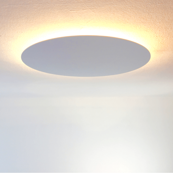 LED Deckenlampe, Deckenleuchte, indirekte Beleuchtung, LED, weiße Lampe, Designerlampe, Wohnzimmerlampe, Schlafzimmerlampe, Vorraumlampe, dimmbare Lampe, CRI 90, 100 Watt LED, apollonLUX.at